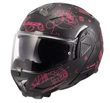 LS2 Advant II Sophia Matte Black/Pink Helmet ...