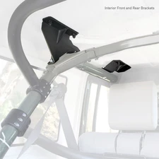 Go Rhino 5910013T SRM Roll Bar Mounting Kit - Jeep JK Mount For 07-18 Wrangler