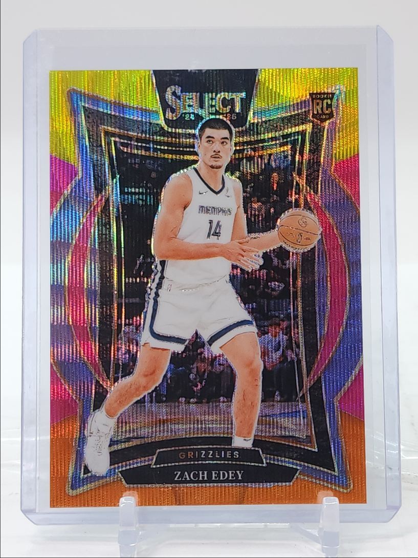 ZACH EDEY 2024-25 SELECT CONCOURSE ROOKIE MULTIWAVE GRIZZLIES RC /20 Q4865
