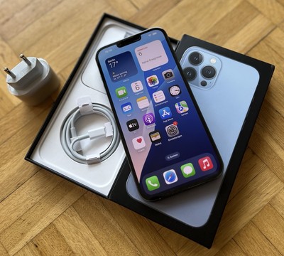 Apple iPhone 13 Pro Max   512 GB   Sierra Blau   Wie Neu