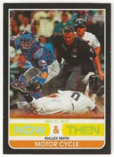 2020 Topps Heritage High Numbers MALLEX SMITH Insert NOW &amp; THEN Card MARINERS