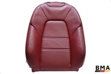 Porsche Cayenne Front Right Bordeaux Red Leather Seat Cushion 2019 - 2023 Oem