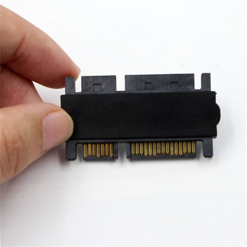 NEW SATA 22Pin Male to SATA 22Pin Male Extension Convertor Straight Adapter Card - Picture 10 of 10