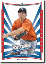 5-Count Lot THOMAS SZAPUCKI 2014 Leaf Perfect Game All-American Classic Rookies 