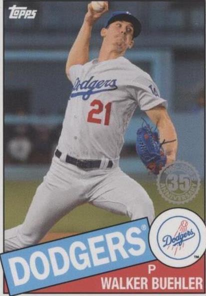 2020 Topps Mini - Walker Buehler #85-56 - 1 of 1
