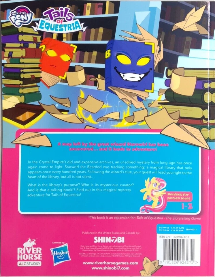 MY LITTLE PONY TAILS OF EQUESTRIA JUEGO DE ROL AVENTURA ~ NO JUZGUES POR LA PORTADA Foto 2 de 2