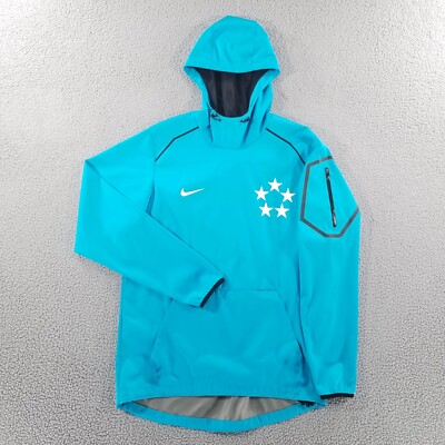 Nike Jacket Mens Small FIeld General Fly Rush 2.0 Soccer Futbol Rain Pullover