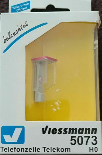 ★ Viessmann 5073 ★ Punto Telefonico Telekom HO ★ Illuminazione LED ★ NUOVO | Zustand: Nuovo