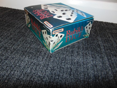 Rubik’s DICE Puzzle game Vintage Matchbox (1990) - Boxed & Instructions - Picture 14 of 16