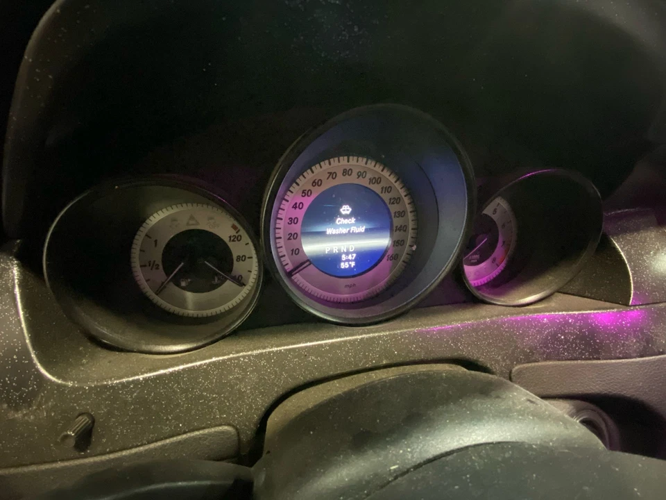 Medidor de velocímetro usado serve: 2013 Mercedes-benz Mercedes c-class 204 tipo C250 S - Imagem 2 de 4