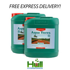 Canna Aqua Flores 5 Litre 5L A+B Flower Bloom Plant Nutrients Hydroponics