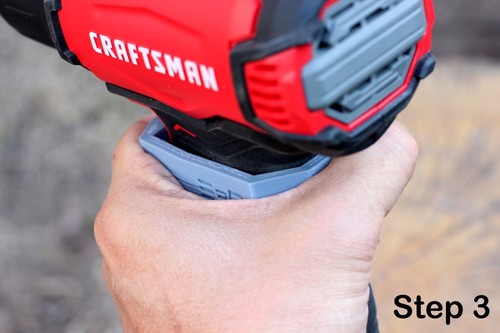 Trigger Squeezer for Craftsman V20 20-Volt Heat Gun - Reduces Hand Fatigue - Picture 6 of 10