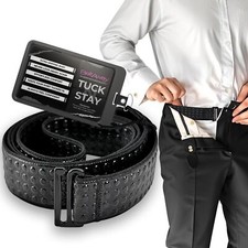 Tuck N Stay Shirt Stays for Men, Designed to Keep Shirt Tucked All Day,Gripping