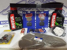 KIT TAGLIANDO PIAGGIO BEVERLY 500 2002 2003 2004 OLIO FILTRI CINGHIA FRENI 1