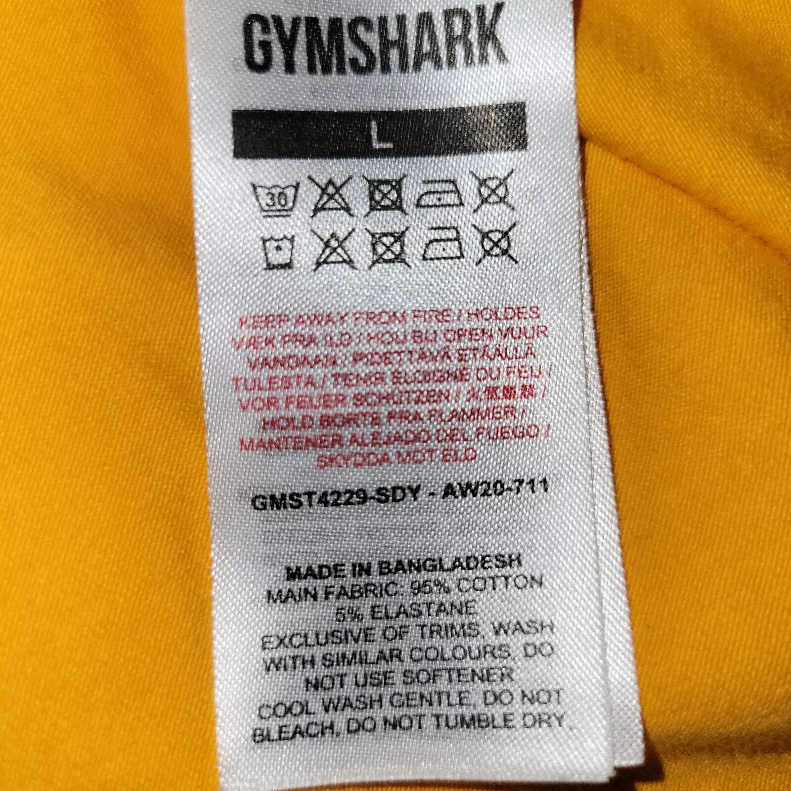 gymshark workout short sleeve shirt