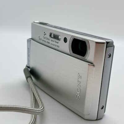 Sony Cyber-shot DSC-T300 10.1MP Digital Camera Silver-90%NEW | eBay