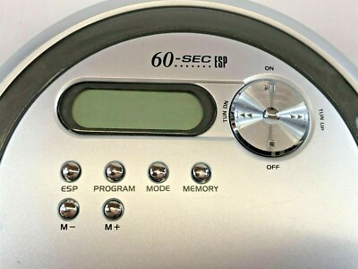 GPX Compact Disc Player CDP4504DT N | AM/FM | Silver