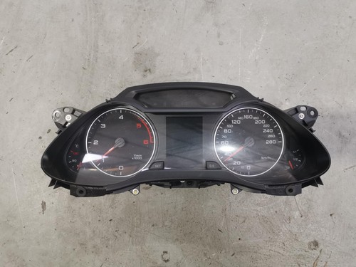 AUDI A4 INSTRUMENT CLUSTER A4, DIESEL, AUTO T/M, B8 8K, 02/08-06/12 08 09 10 11