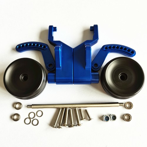 Double Wheel Aluminum Adjustable Wheelie Bar for Traxxas 1/10 E-Revo E-Revo2.0 - Picture 8 of 12