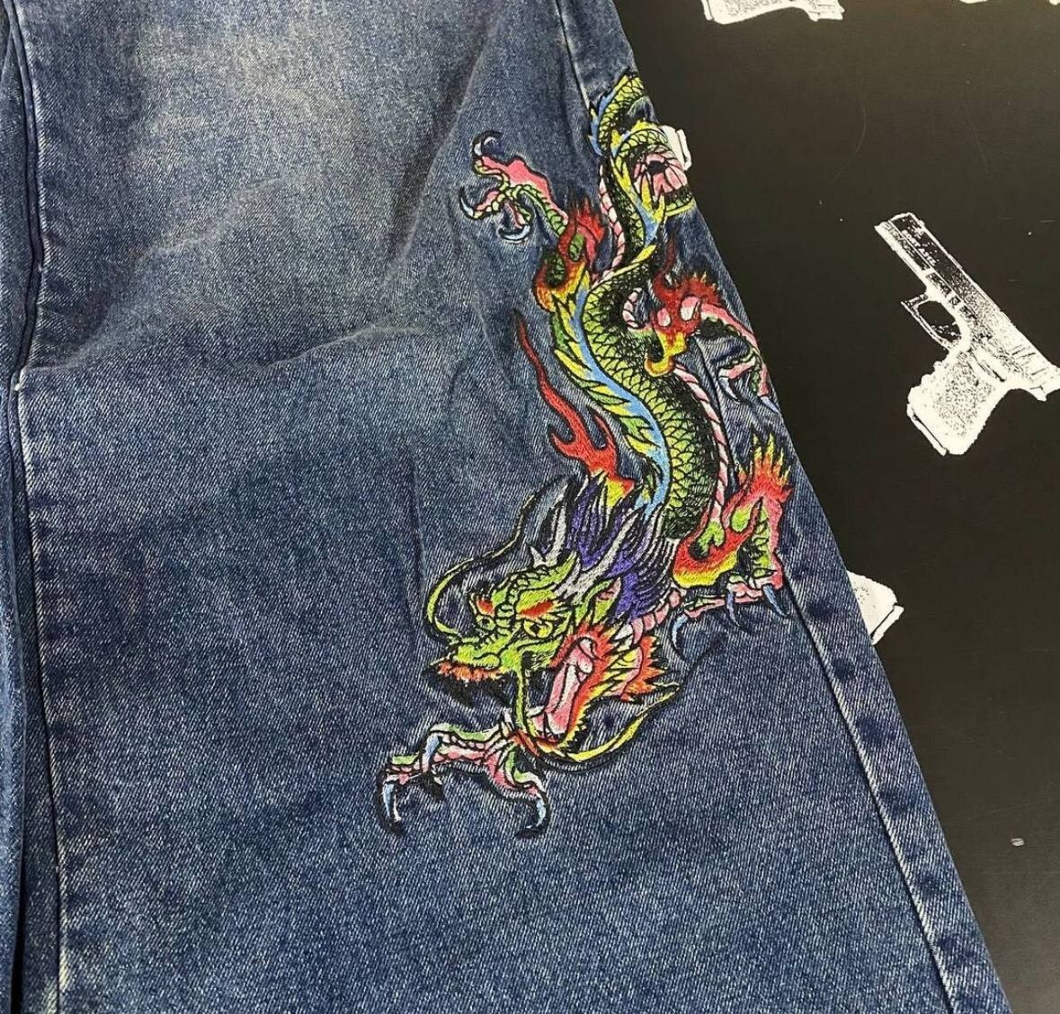 baggy Jeans Pants Ed Hardy Polar Big Boy Empyre evisu stussy