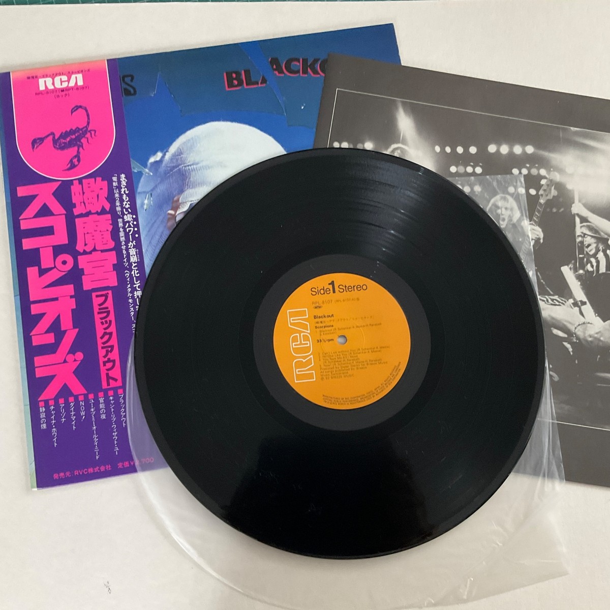 SCORPIONS Blackout °°NM°°Japan | eBay