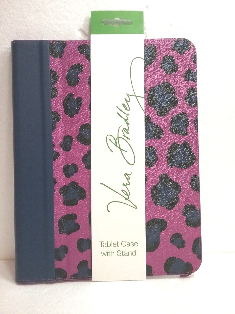 値下げ‼︎ ベラブラッドリー iPad&タブレットケース Vera Bradley TABLET CASE WITH STAND LEOPARD SPOTS GRADUATION NEW
