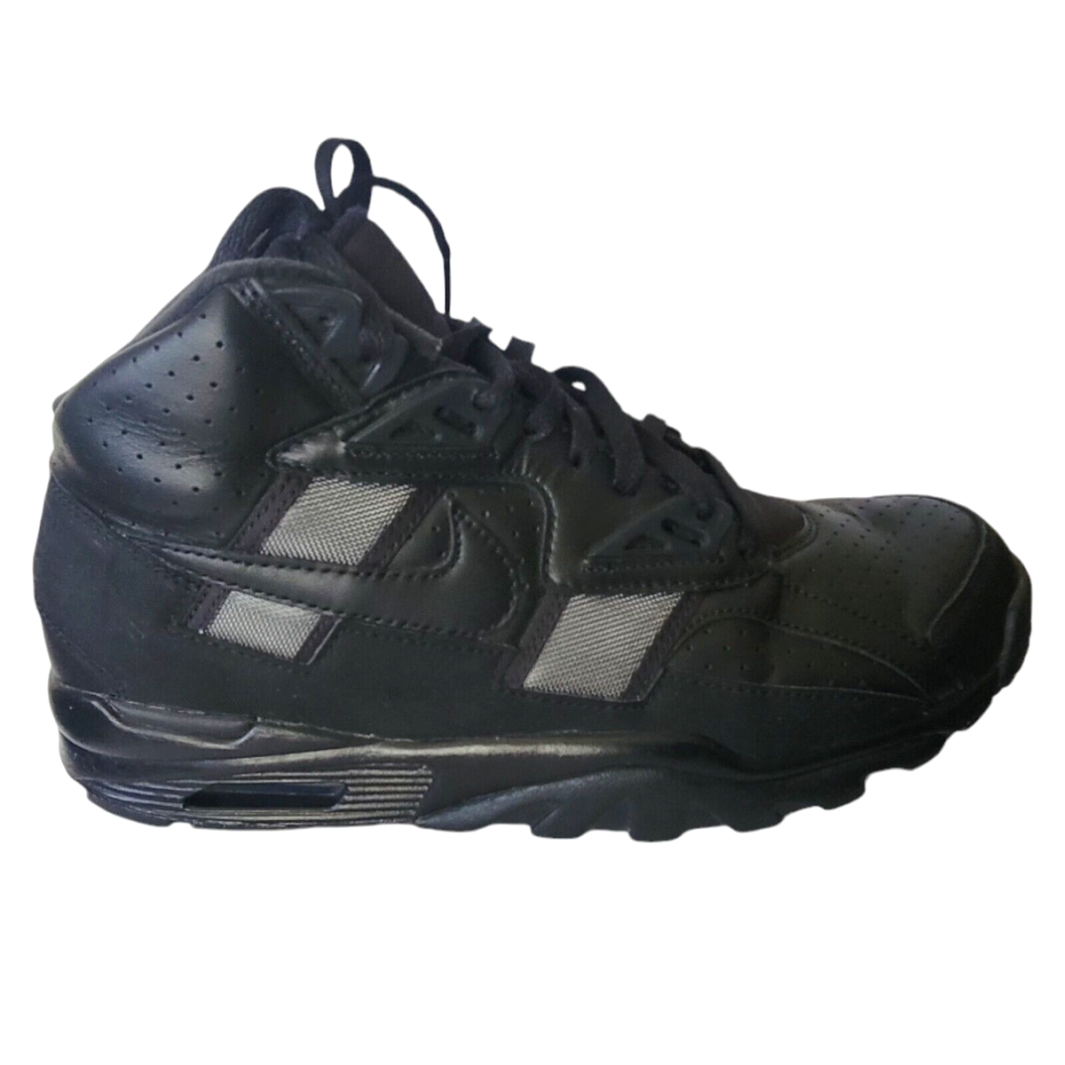 Nike Air Trainer SC High Triple Black Men's Sneakers Bo Jackson Size 11