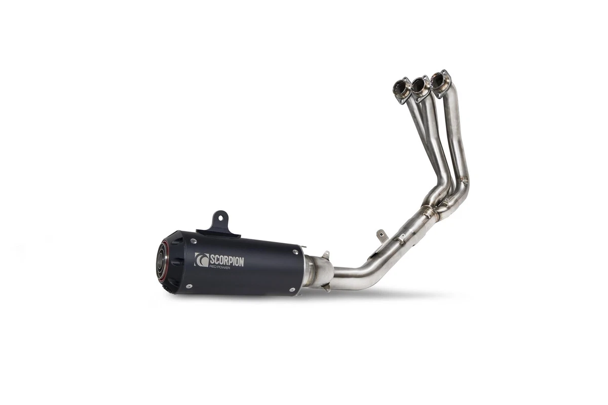 Scorpion Exhaust Red Power Full System Black Ceramic Yamaha MT 09