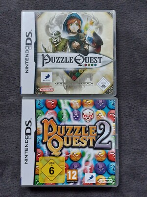 Puzzle Quest 1 + 2 - DS 3DS Spiel Nintendo 2008/2010  Bundle