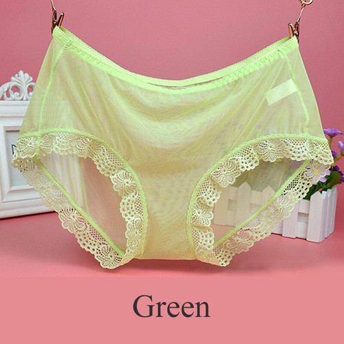 Summer Women Sexy Panties Breathable Mesh Lace Knicker Seamless Underwear Briefs - Bild 8 von 8