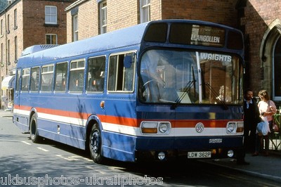 Wrights, Wrexham LDW362P Bus Foto Ref P962