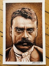 Emiliano Zapata Sharpie Artwork