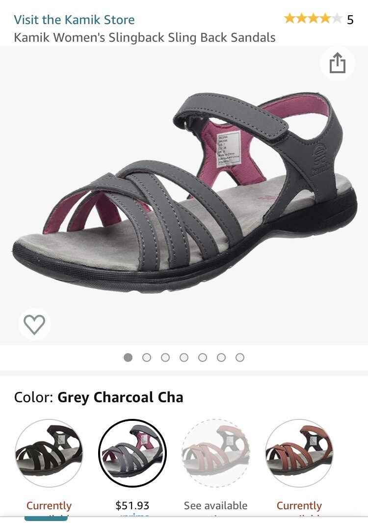 kamik regina sandals
