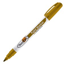 3 Thornton's Oil-Based Paint Marker For Tire Tread Rubbers Fine Point Gold Ink