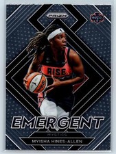 Myisha Hines-Allen 2022 Panini Prizm WNBA Emergent Washington Mystics #10