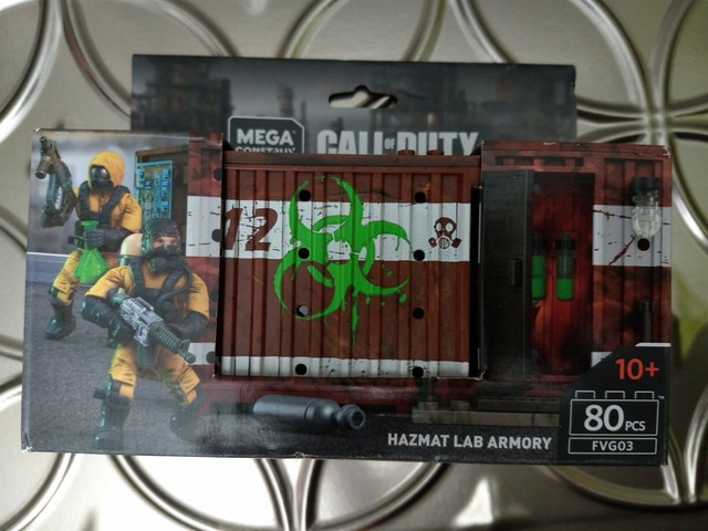2018 MEGA Construx Call of Duty Hazmat Lab Armory 80 Pcs. Fvg03 for sale online | eBay