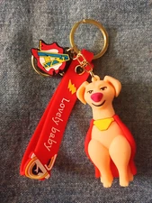 KRYPTO (SUPERMANS DOG)-KEYCHAIN / BACKPACK CLIP-NEXT DAY SHIPPING