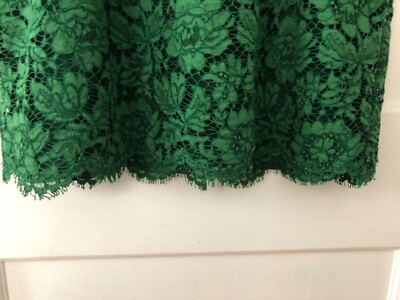 Valentino, Bow-back Lace Dress, Green, Large | eBay