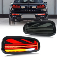 LED Tail Lights For 2015+ Mini Cooper Clubman F54 JCW Sequential Smoke Rear Lamp