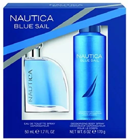 Nautica Blue Sail Men s Fragrance 2pc Gift Set NEW WITH BOX eBay
