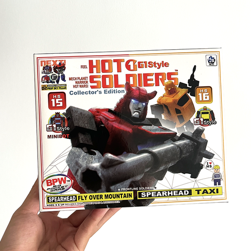 2x Hot Soldiers Series HS 15-16 G1 Cliffjumper&Hubcap Figure Action Transfor Toy