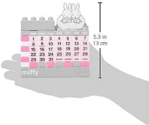 Dick Bruna Miffy Block Calendar Pink Gray Made in Japan | eBay