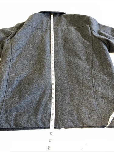 Abrigo Chaqueta GAP Mezcla Lana Para Hombre Talla XL Forrado Aislado Cremallera ¡¡NUEVO CON ETIQUETAS!! Precio de venta sugerido por el fabricante $99 - Imagen 17 de 19