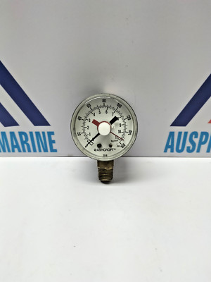 Ashcroft 723-10 Druckmesser 0   160 Psi