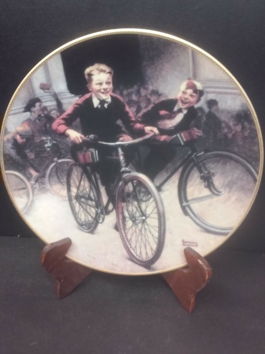 Norman Rockwell collector plate 