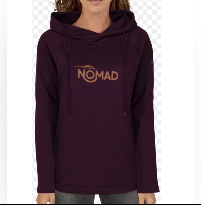 Columbia Nomad Hart Mountain Graphic Hoodie Sweatshirt Size Medium