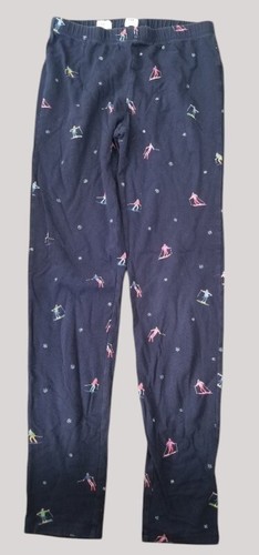 * GAP KIDS Navy Blue Skier Print Leggings Girls XL Size 12 - Picture 3 of 3