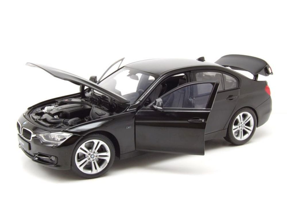 WELLY - BMW 335i 2012 Schwarz - 1/18 - WEL18043NOIR | eBay
