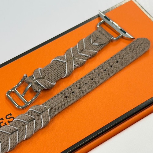 Apple Watch Hermès Bridon Attelage Double Tour Strap 42mm,41mm Open Box - 第 4/8 張圖片
