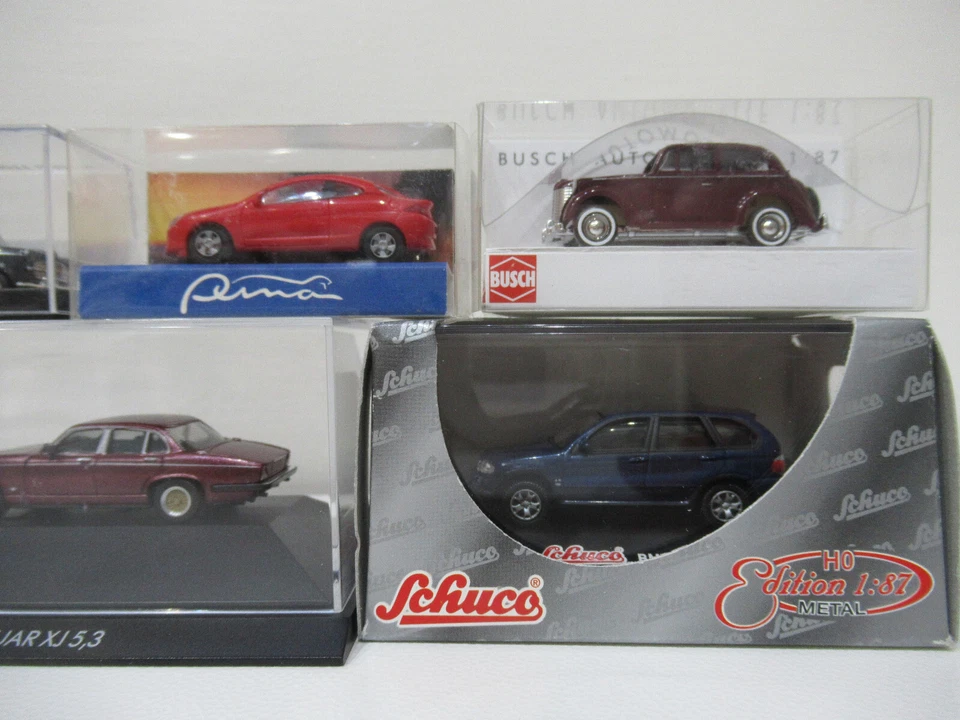 Modellini auto BREKINA, BUSCH, HERPA, RIETZE, SCHUCO, scala H0, conf. originali - Immagine 3 di 3